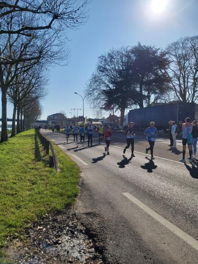 Félicitation Katy et la team A2C pour cette course sous le soleil du premier jour du printemps