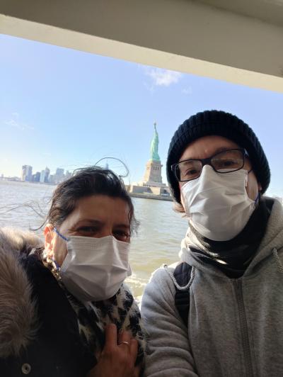 Et une virée en férie vers la Statut de la liberté et Ellis island