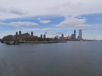 Et une virée en férie vers la Statut de la liberté et Ellis island