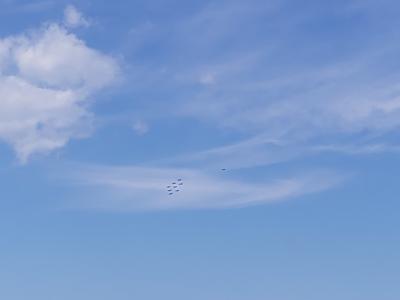 La suite des festivités sur notre belle côte de nacre. Repas au restaurant la réserve à Merville-Franceville