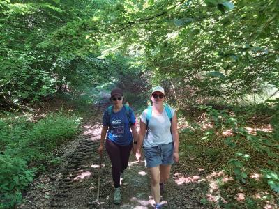Randonnée avec Mélanie