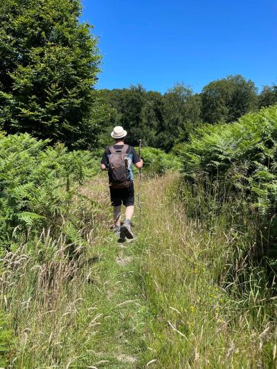 Randonnée avec Mélanie