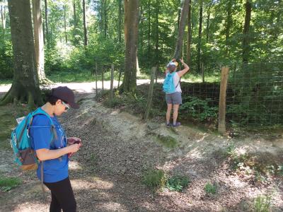 Randonnée avec Mélanie