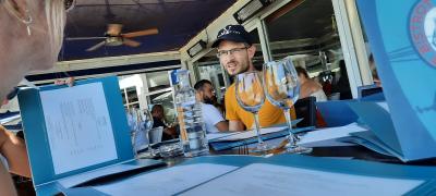 Repas et baignade au Lac d'Annecy