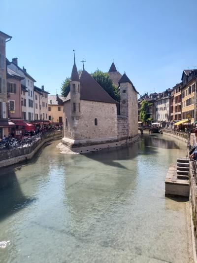 Repas et baignade au Lac d'Annecy