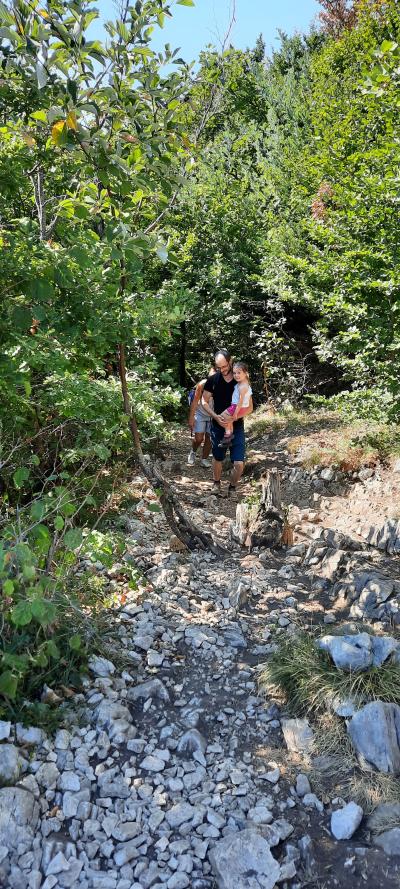 Randonnée avec vue sur le lac d'Annecy