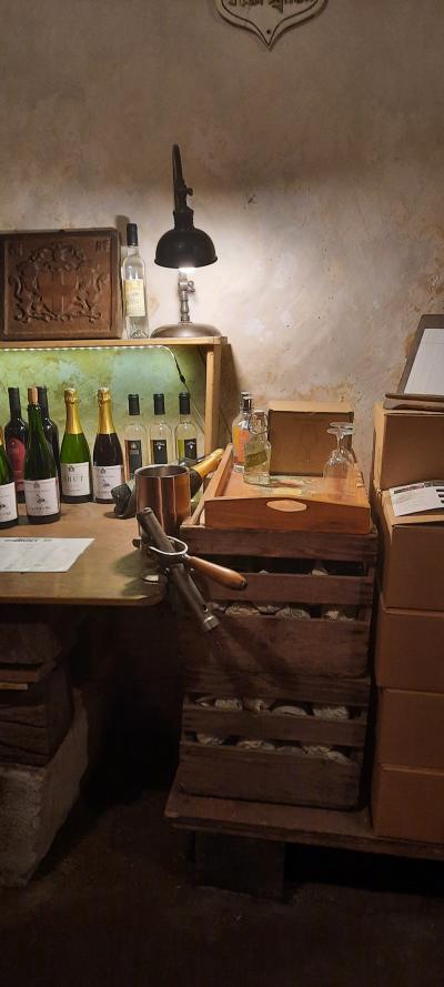 Tonon les bains, Yvoire et visite à la cave pour les filles et plage pour les enfants