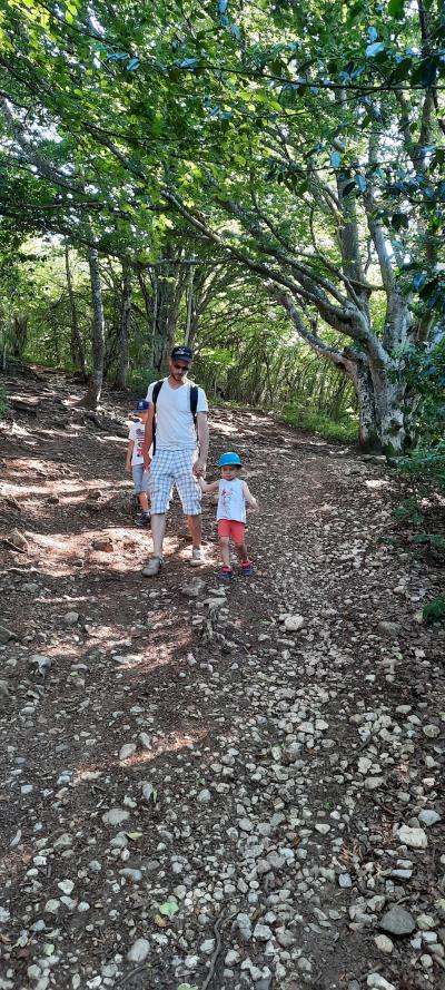 Randonnée en famille