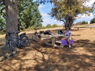 Journée vélo en colline pour l'anniversaire de Katy