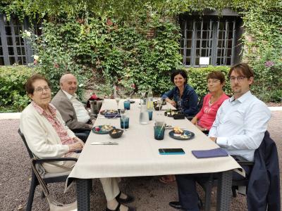 Un bon moment au moulin fouret avec 3 générations de bons mangeurs