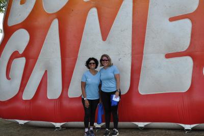Un peu de sport, beaucoup d'amusement et une météo magnifique
