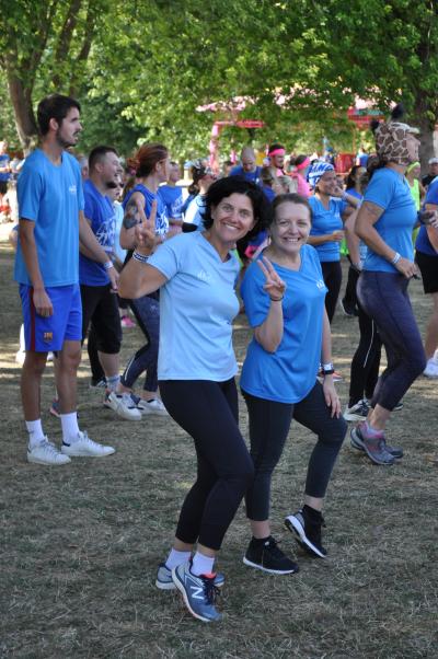 Un peu de sport, beaucoup d'amusement et une météo magnifique