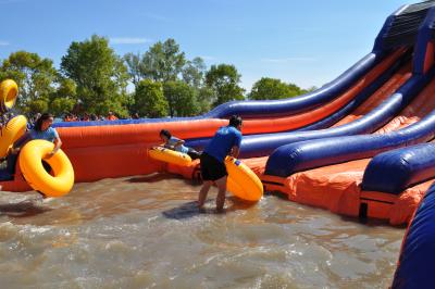 Un peu de sport, beaucoup d'amusement et une météo magnifique
