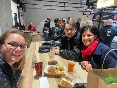 Balade aux Dock 76 et apéro aux Halles Agrivin avec Mélanie puis cinéma en amoureux