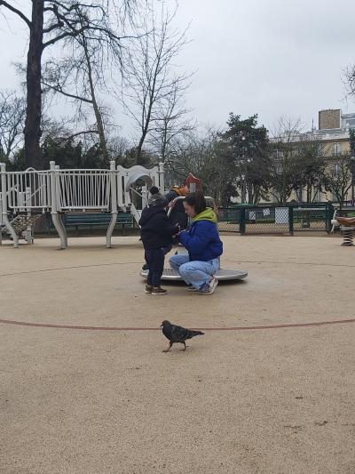 Week-end à Paris avec Katy, Séverine, Erine, Vincent et Valentin