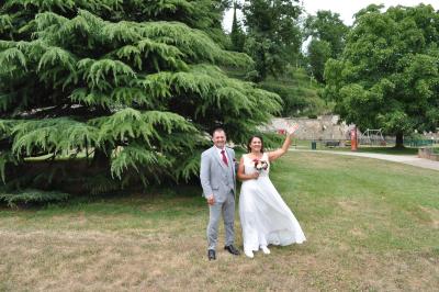 Séance photo dans le parc