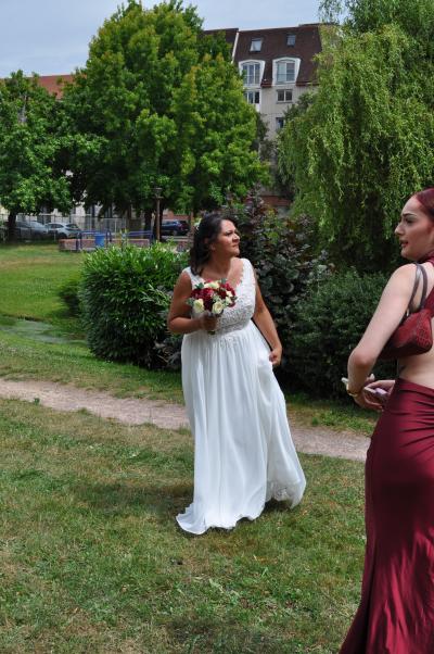 Séance photo dans le parc