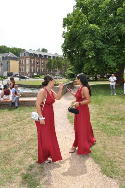 Séance photo dans le parc