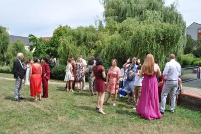 Séance photo dans le parc