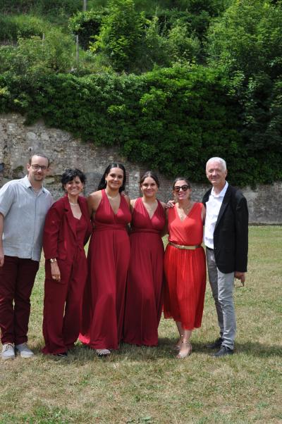 Séance photo dans le parc