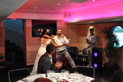 Apéritif et diner sur la seconde péniche