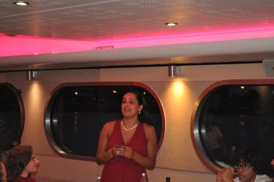 Apéritif et diner sur la seconde péniche