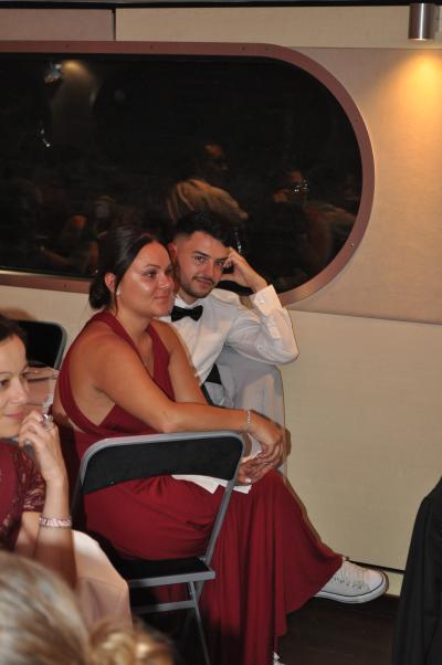 Apéritif et diner sur la seconde péniche