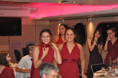 Apéritif et diner sur la seconde péniche