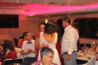 Apéritif et diner sur la seconde péniche