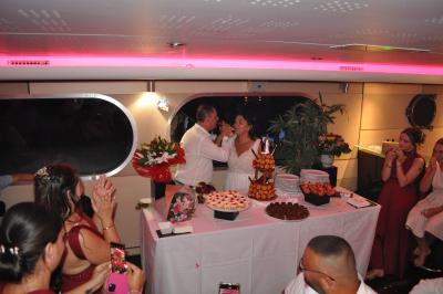 Apéritif et diner sur la seconde péniche