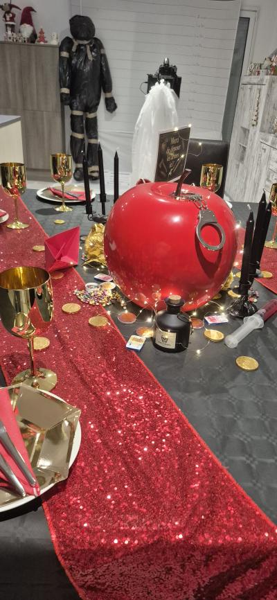 Les préparatifs de la soirée