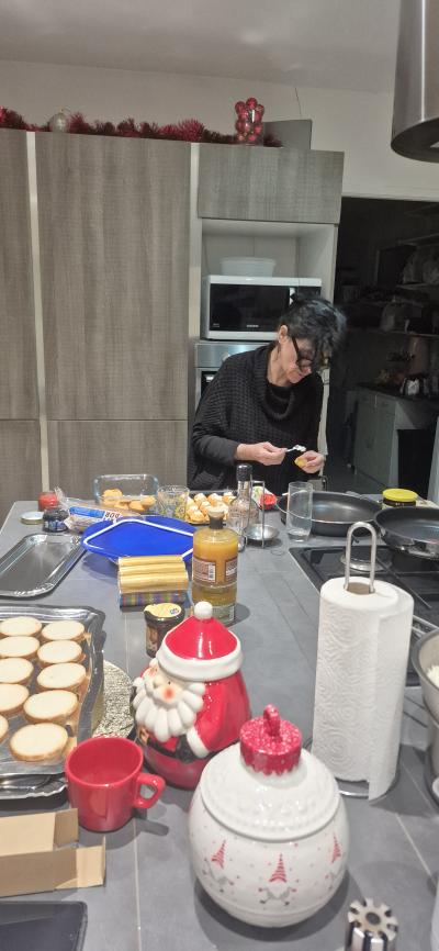 Les préparatifs de la soirée