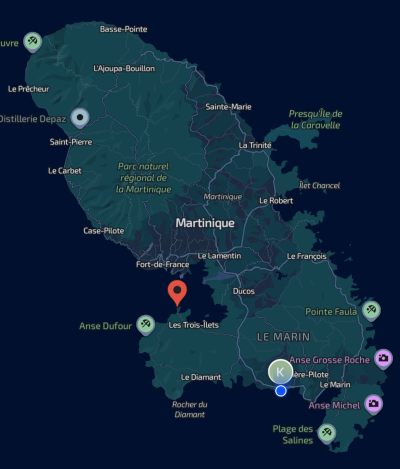 Jour 5 - Les trois-îlets et La pointe du bout