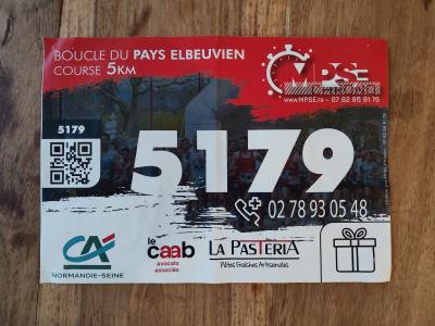 Damien a terminé son 5 km