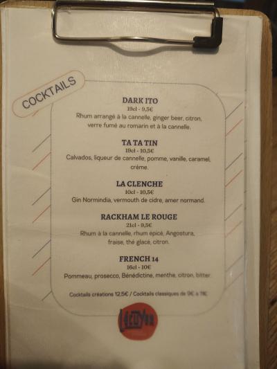 Cocktail à L'écuyer