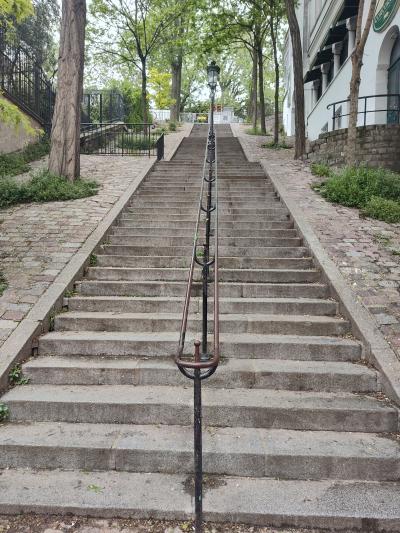 Matinée dans le nord de Paris