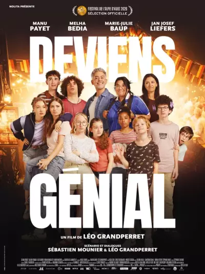 Cinéma avec "Deviens génial" avec Mélanie et Jules