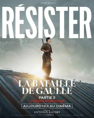 Cinéma avec "La bataille de gaulle - J'écris ton nom" avec maman Véronique puis repas au 3 brasseurs